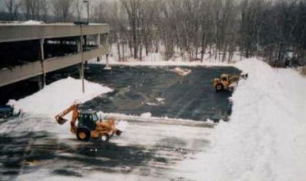 Commercial Snowplowing and snow removal