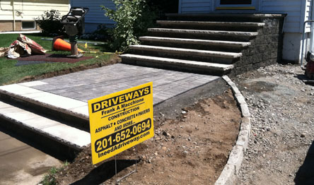 Brick Paver Steps/Walkway.
