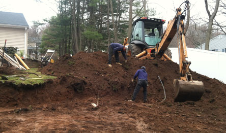 Excavation.